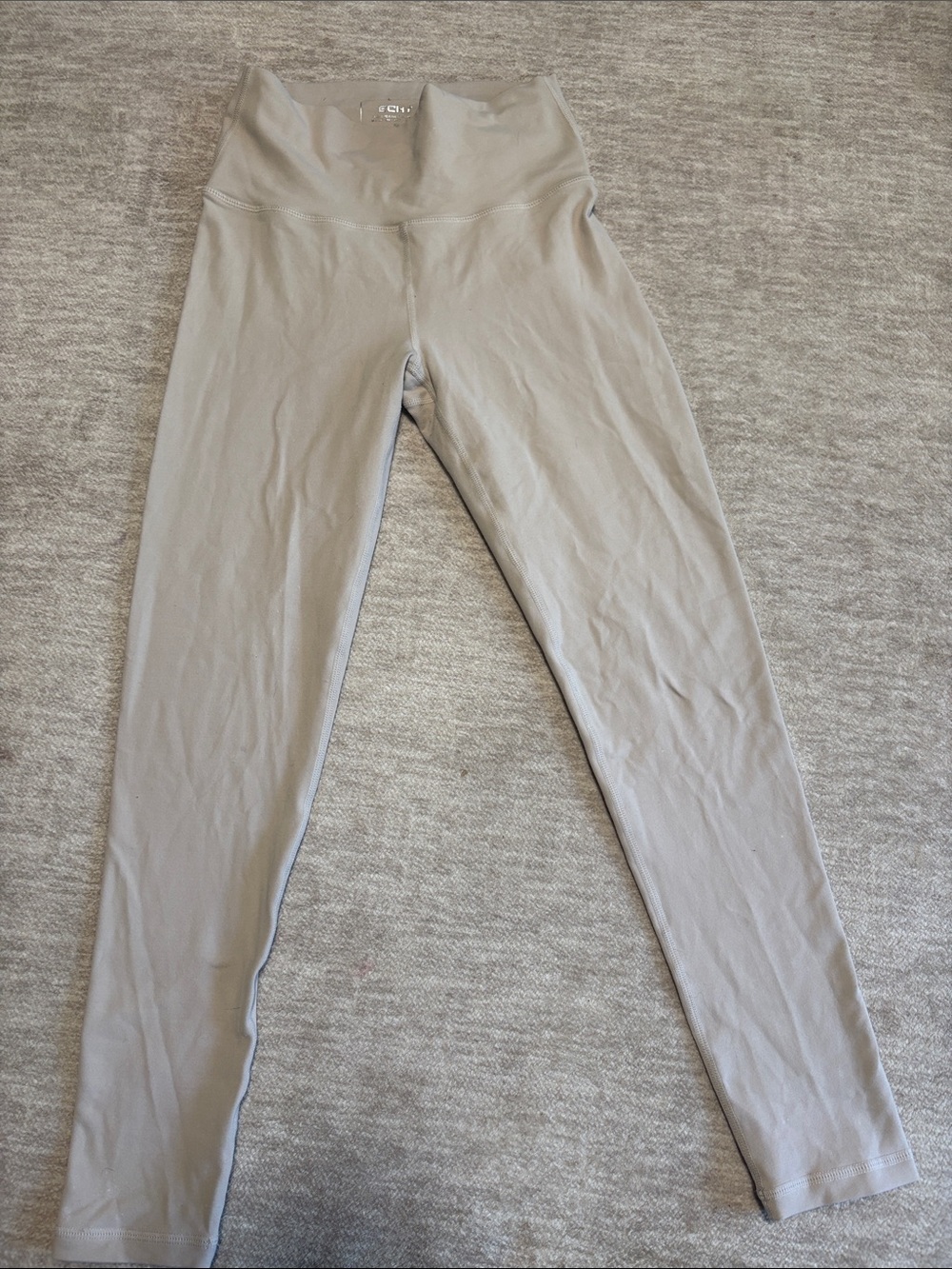 ECHT High-Waist Leggings in Light Taupe